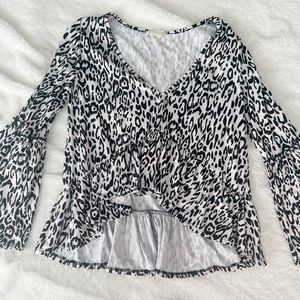 SOLD Altar’d State Leopard Top